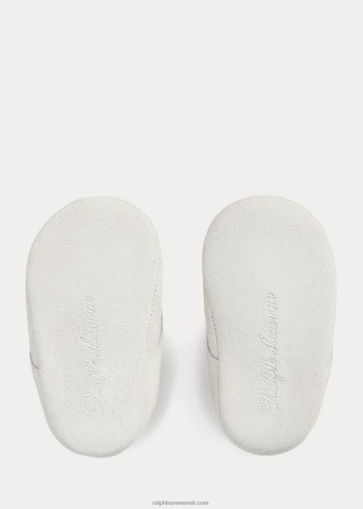 Ralph Lauren beebi Burley faux-shearling seemisnahast saapad PR0V8351 pärgamendikreem