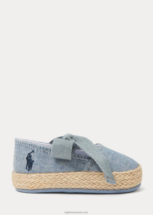Ralph Lauren beebi bowman chambray espadrill PR0V8124 sinine chambray