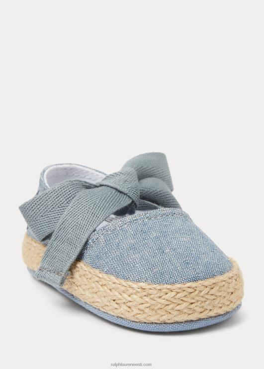 Ralph Lauren beebi bowman chambray espadrill PR0V8124 sinine chambray