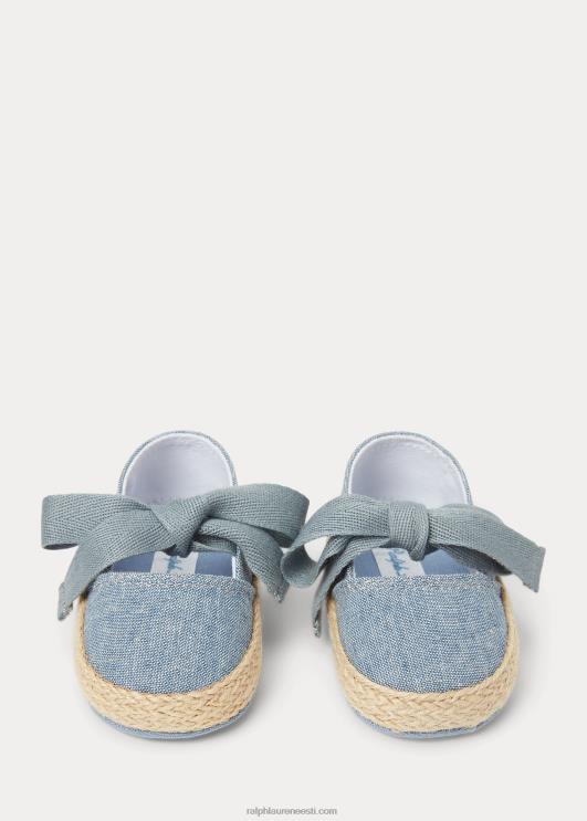 Ralph Lauren beebi bowman chambray espadrill PR0V8124 sinine chambray