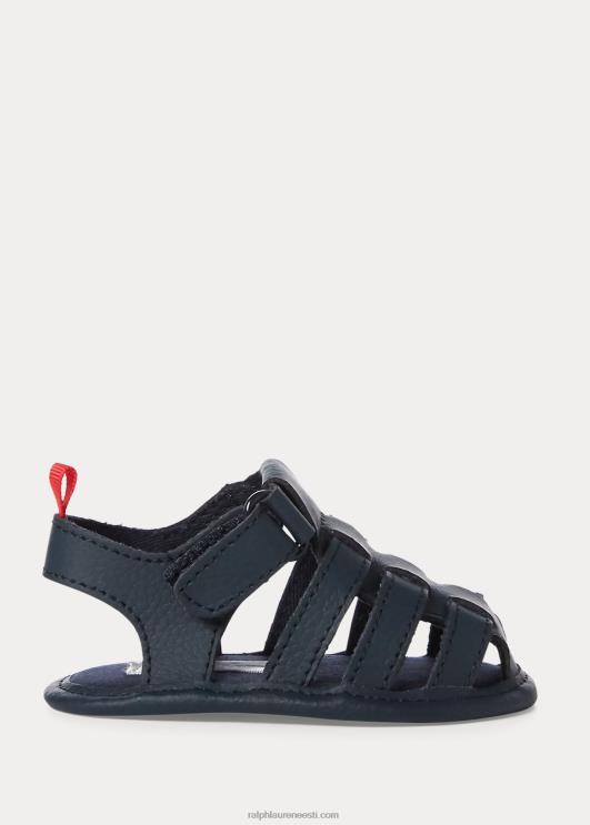 Ralph Lauren beebi darrell ii nahast sandaalid PR0V8126 merevägi