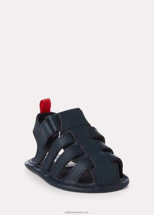 Ralph Lauren beebi darrell ii nahast sandaalid PR0V8126 merevägi