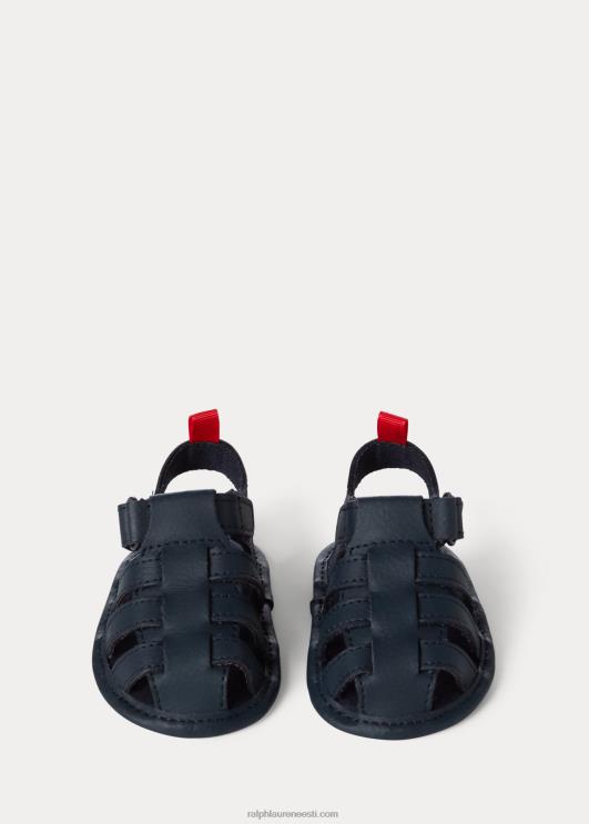 Ralph Lauren beebi darrell ii nahast sandaalid PR0V8126 merevägi