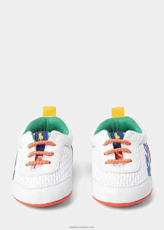 Ralph Lauren beebi tech Racer võrgust slip-on tossud PR0V8118 valge multi