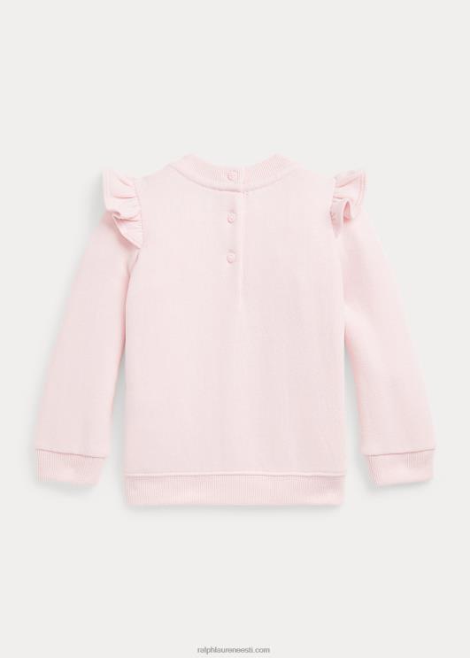 Ralph Lauren beebi Kuu-uusaasta jänku fliisist dressipluus PR0V7979 roosa varjund