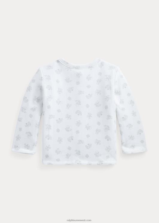 Ralph Lauren beebi ümberpööratav puuvillane jope PR0V8333 kvartskanarbik