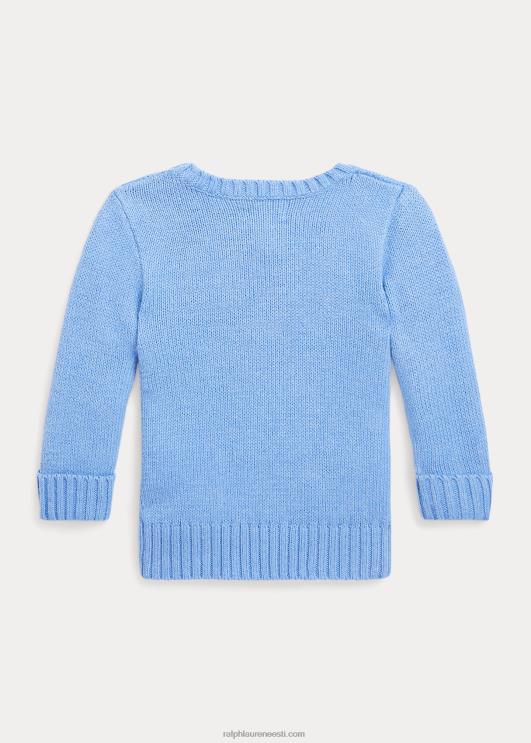 Ralph Lauren beebi puuvillane polo karu kampsun PR0V7988 pehme kuninglik preppy karu