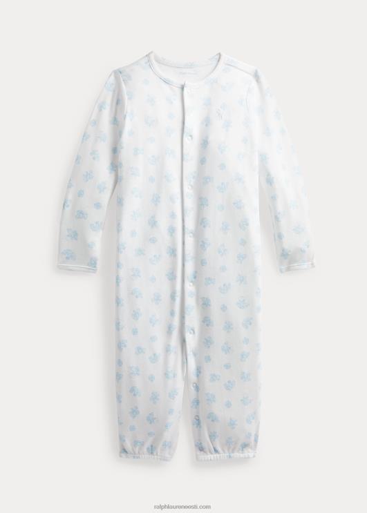 Ralph Lauren beebi puuvillane kabriolett kombinesoon PR0V8179 sinine multi