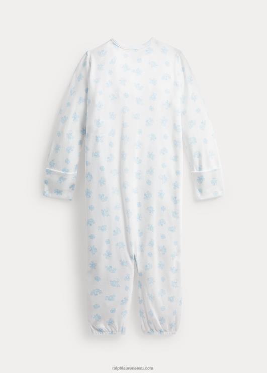 Ralph Lauren beebi puuvillane kabriolett kombinesoon PR0V8179 sinine multi