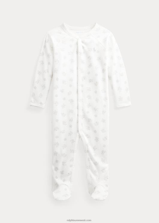 Ralph Lauren beebi puuvillase jalaga kombinesoon PR0V10017 hall multi