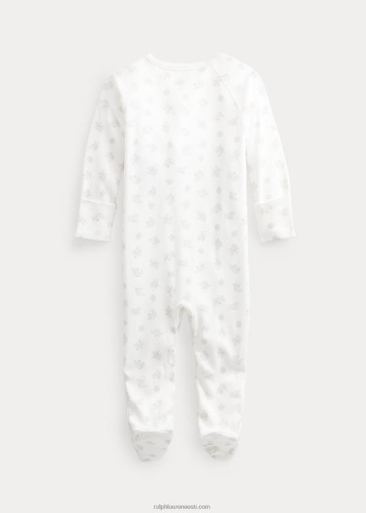 Ralph Lauren beebi puuvillase jalaga kombinesoon PR0V10017 hall multi