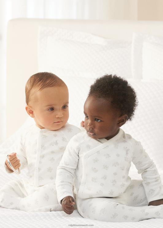 Ralph Lauren beebi puuvillase jalaga kombinesoon PR0V10017 hall multi