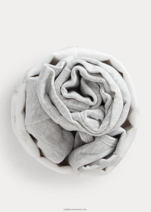 Ralph Lauren beebi orgaanilisest puuvillast 4-osaline kinkekomplekt PR0V7831 kvartskanarbik