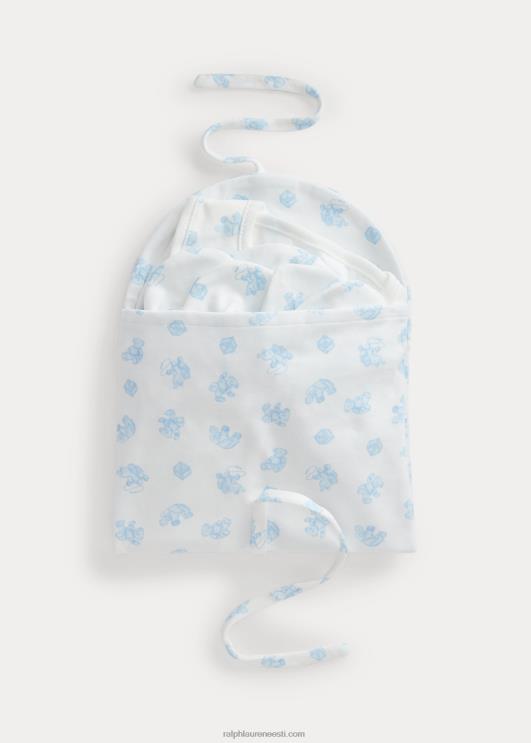 Ralph Lauren beebi orgaanilisest puuvillast 5-osaline kinkekomplekt PR0V8218 sinine multi