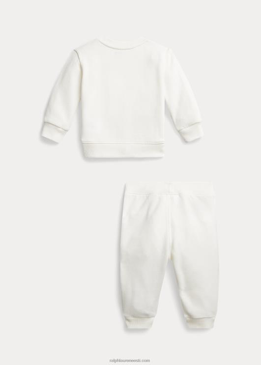 Ralph Lauren beebi polo karu fliisist dressipluus ja pükste komplekt PR0V7786 poiss aiakaru