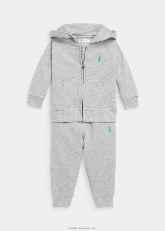 Ralph Lauren beebi polo poni fliisist hoodie & pükste komplekt PR0V8198