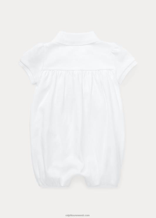 Ralph Lauren beebi blokeeringu mull shortall PR0V7670 valge
