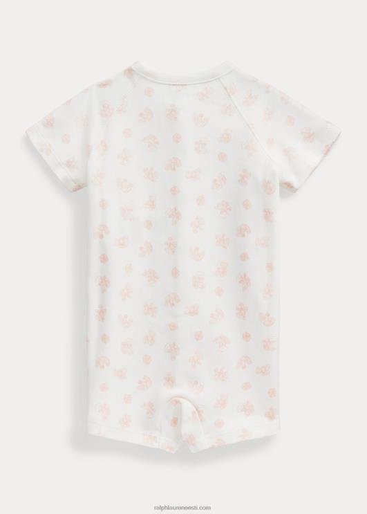 Ralph Lauren beebi karujäljega orgaaniline blokeering shortall PR0V8151 roosa multi