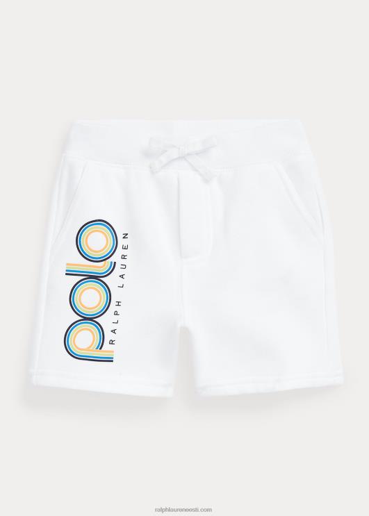 Ralph Lauren beebi logo fliis lühike PR0V7926 valge