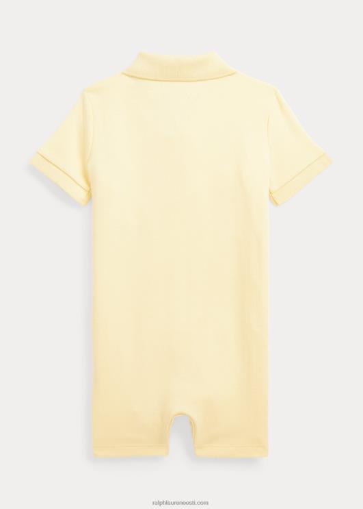 Ralph Lauren beebi pehme puuvillane polo PR0V7662 t-lind kollane