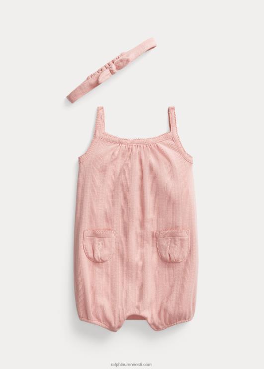 Ralph Lauren beebi pointelle bubble shortall & peapael PR0V10025 adirondack roos