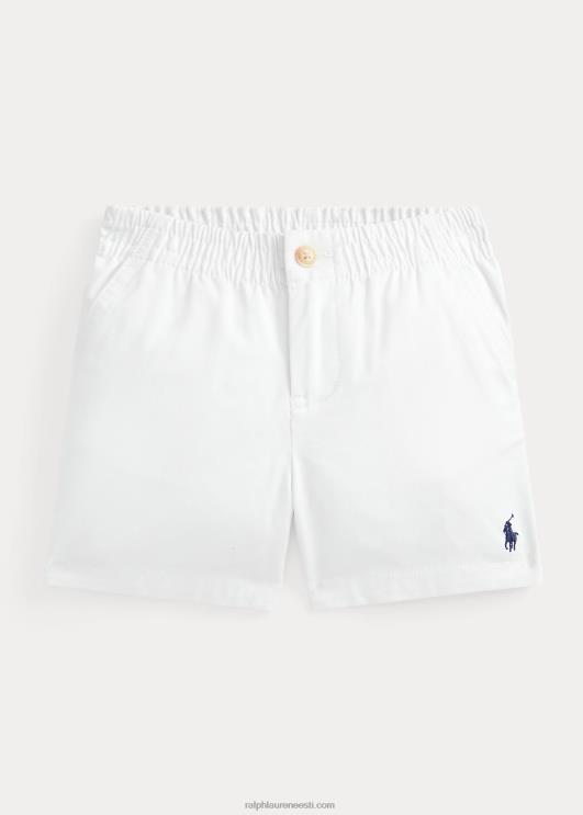 Ralph Lauren beebi polo prepster flex abrasioon toimsel lühike PR0V7905 tekipesu valge