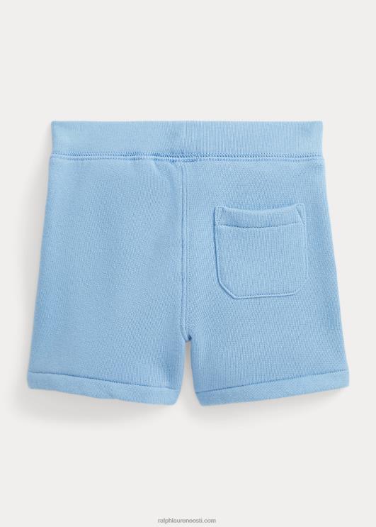 Ralph Lauren beebi suur poni logoga fliis lühike PR0V7923 pulber sinine