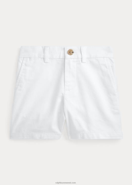 Ralph Lauren beebi veniv chino lühike PR0V7907 valge