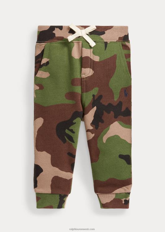 Ralph Lauren beebi fliisist jooksupüksid PR0V7983 ülejääk camo