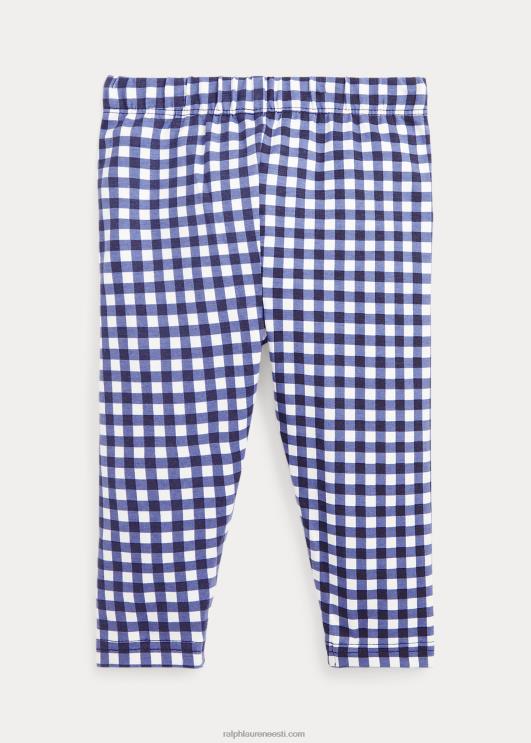 Ralph Lauren beebi gingham stretch jersey säärised PR0V8293 sinine hõlmik