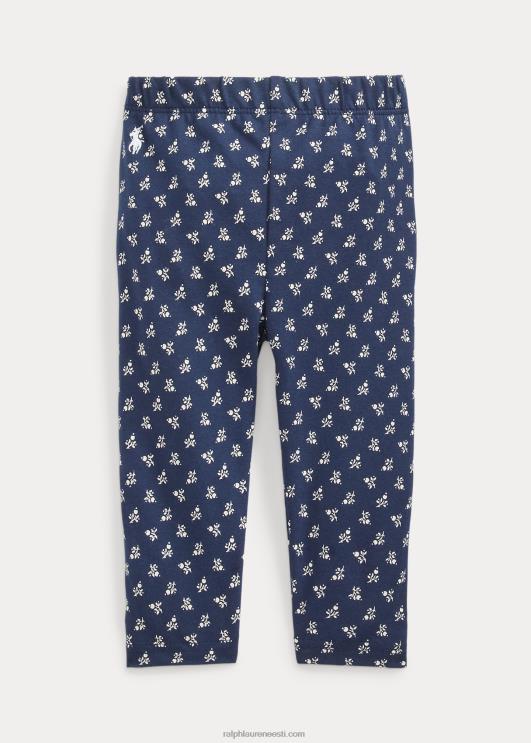 Ralph Lauren beebi lilleline stretšjersey säärised PR0V8291 lillie bud pakitud print