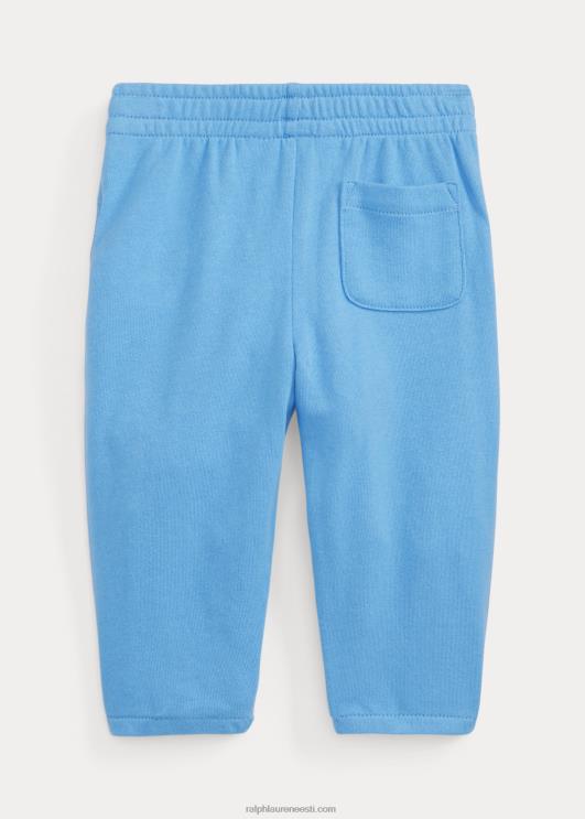 Ralph Lauren beebi logoga spaa froteepüksid PR0V8311 sadamasaar sinine