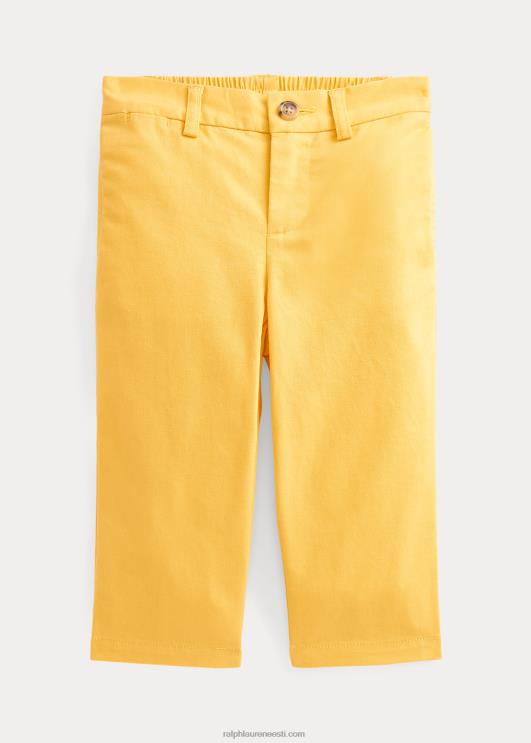 Ralph Lauren beebi veniv puuvillane chino püks PR0V7969 rannakollane