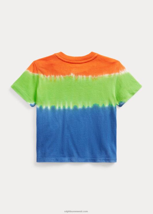 Ralph Lauren beebi polo karu lipsuga puuvillane trikoo t-särk PR0V8249 safiir täht multi