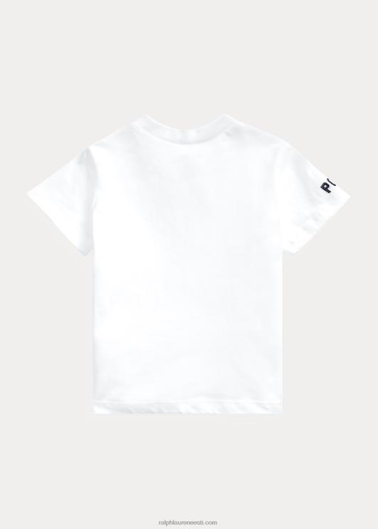 Ralph Lauren beebi polo karu puuvillane trikoo särk PR0V7869 valge
