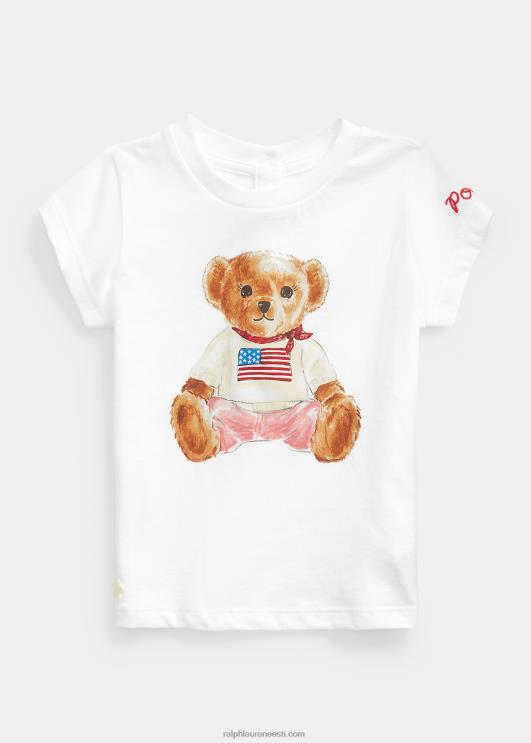 Ralph Lauren beebi polo karu puuvillane trikoo särk PR0V7871 valge