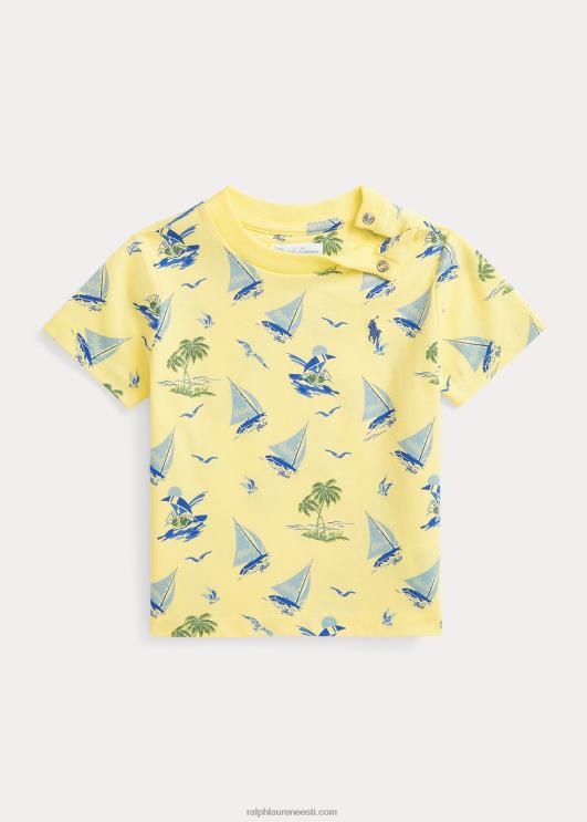 Ralph Lauren beebi polo karu puuvillane trikoo särk PR0V7877 bristoli kollane