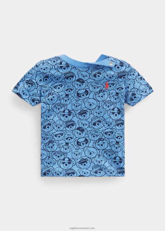 Ralph Lauren beebi polo karu puuvillane trikoo särk PR0V7878 sadamasaar sinine/merevägi