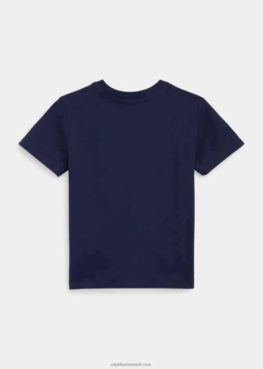 Ralph Lauren beebi polo karu puuvillane trikoo särk PR0V8248 kruiisilaevastiku reisikaru