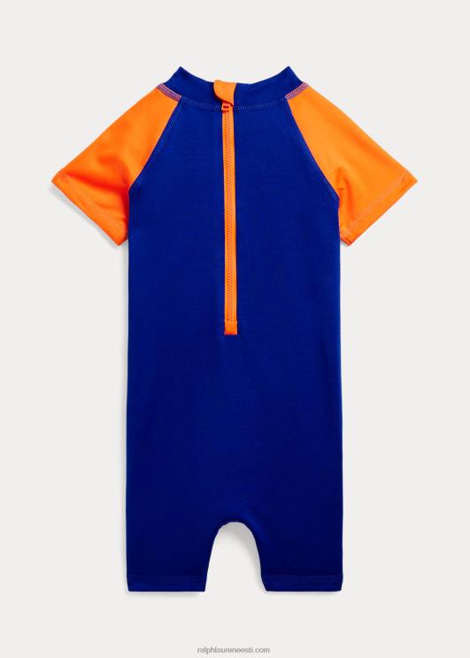 Ralph Lauren beebi polo karu lööve valvur shortall PR0V7953 linna kuninglik