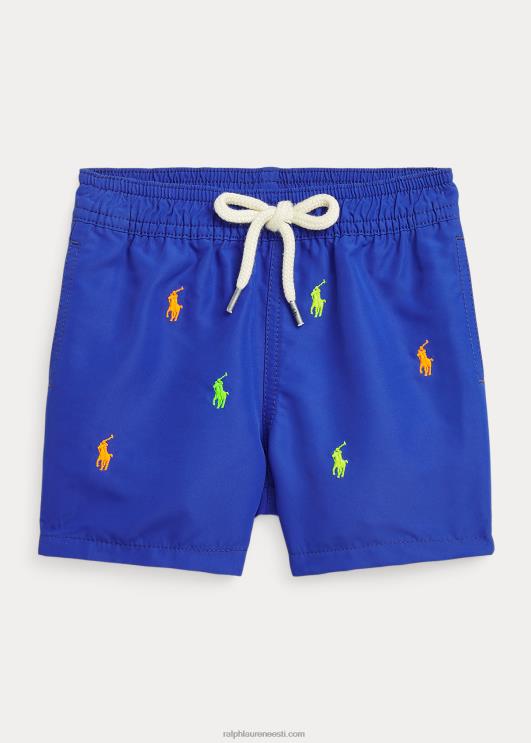 Ralph Lauren beebi reisija ujumispüksid PR0V7938 ragbi kuninglik