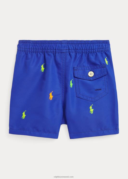 Ralph Lauren beebi reisija ujumispüksid PR0V7938 ragbi kuninglik