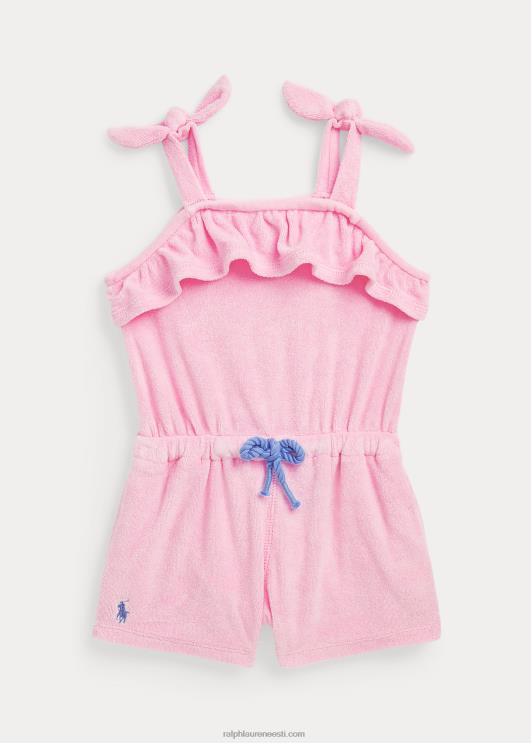 Ralph Lauren beebi volangidega froteepüks PR0V7955 karmeli roosa