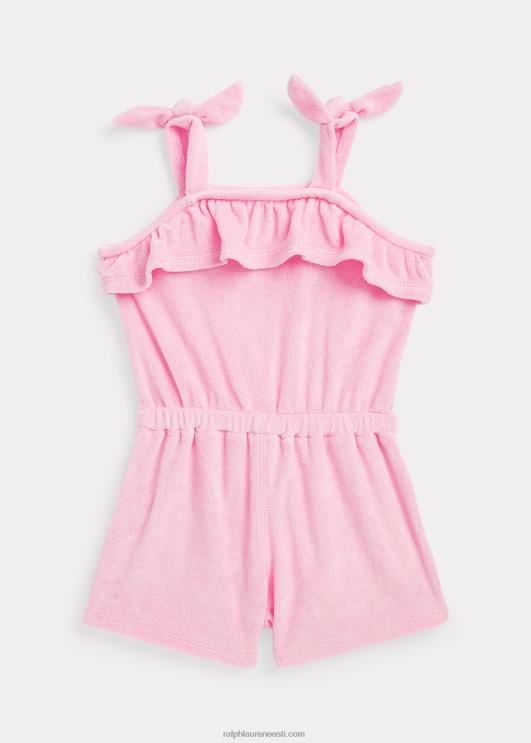 Ralph Lauren beebi volangidega froteepüks PR0V7955 karmeli roosa