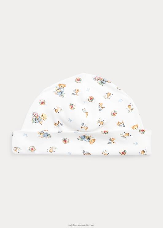 Ralph Lauren beebi polo karu puuvillane interlock nokamüts PR0V8028 poiss aiakaru