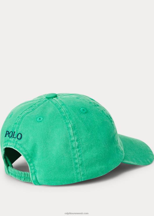 Ralph Lauren beebi puuvillasest toimsest pesapallimüts PR0V8334