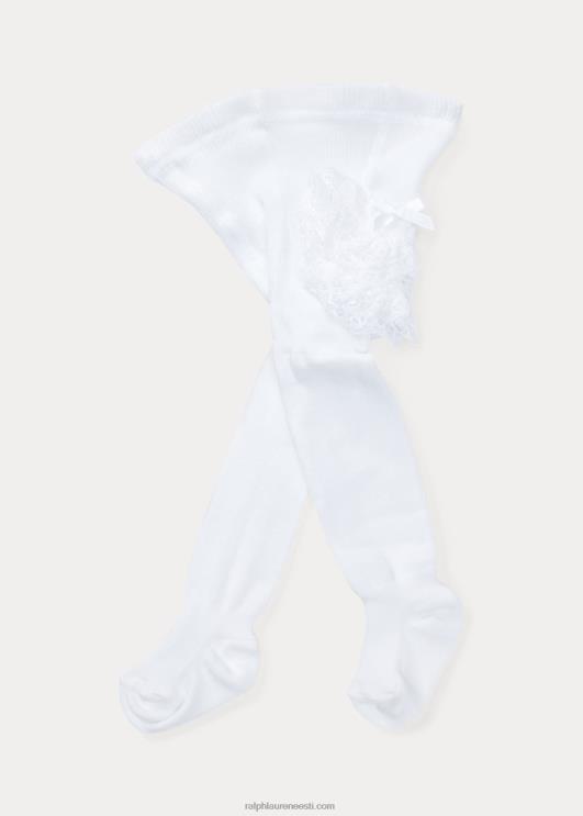 Ralph Lauren beebi volangidega pitsist sukkpüksid PR0V8057 valge