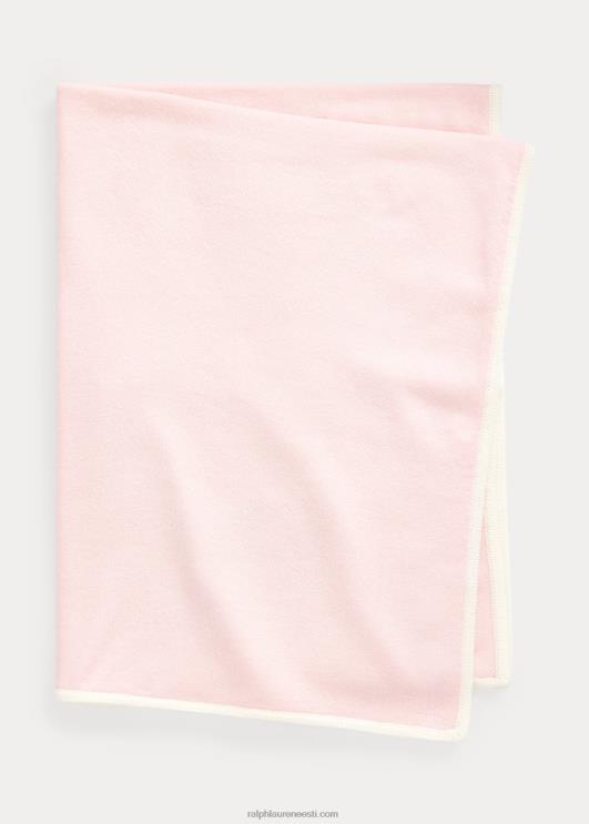 Ralph Lauren beebi ümberpööratav kašmiirtekk PR0V8342 hommikune roosa