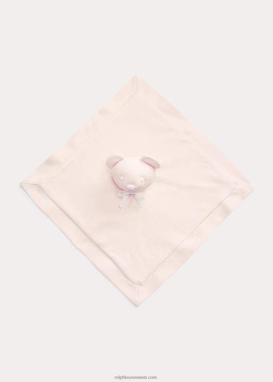 Ralph Lauren beebi orgaaniline interlock karu armas tekk PR0V8092 õrn roosa