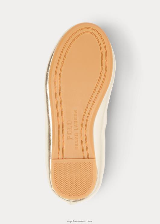 Ralph Lauren lapsed nellie metallik ballett korter PR0V7266 šampanja metallik